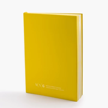 GO Stationery notesz, sáfránysárga-Magyar Nemzeti Galéria