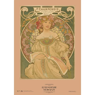 Alfons Mucha, F. Champenois plakát