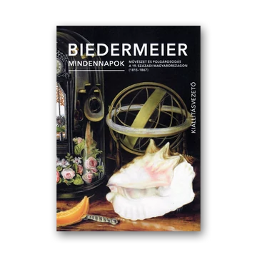 Biedermeier mindennapok kiállításvezető leporelló borító