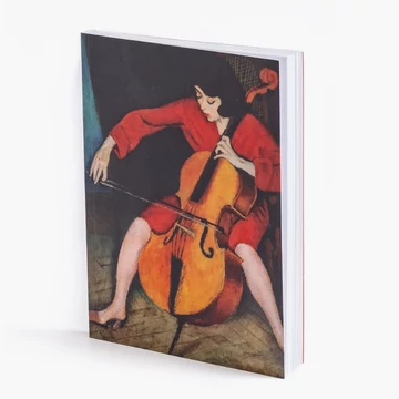 Berény Róbert, Csellózó nő A5 notesz
