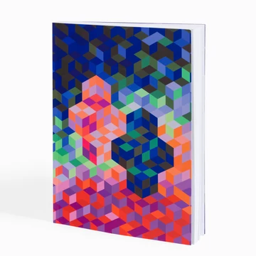 Hommage à Vasarely A5 notesz