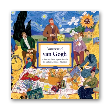Dinner with Monet Jigsaw Puzzle cover