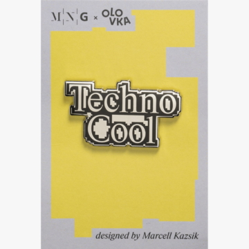 TechnoCool kitűző