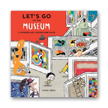 Let's Go to the Museum. A Modern Art Adventure Maze cover