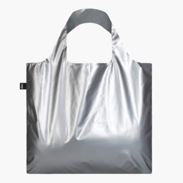 LOQI táska - Metallic, Matt Silver