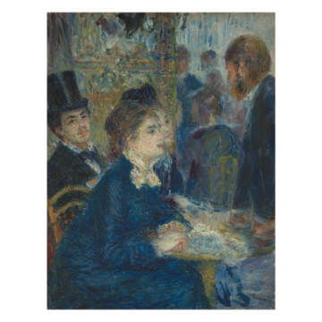 Renoir, A kávézóban képeslap