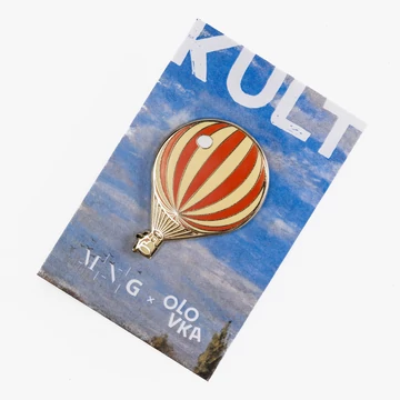 Szinyei Merse Pál, Léghajó kitűző - ÚJ