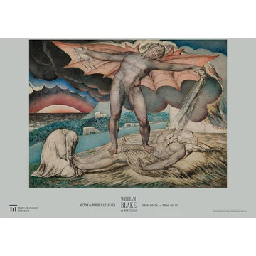 William Blake: Sátán kelésekkel sújtja Jóbot plakát