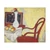 Galimberti Sándor: Enteriőr Thonet-székkel és Gauguin metszettel képeslap
