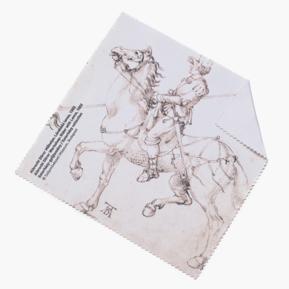 Dürer Műhelye-Lándzsás lovas szemüvegtörlő kendő