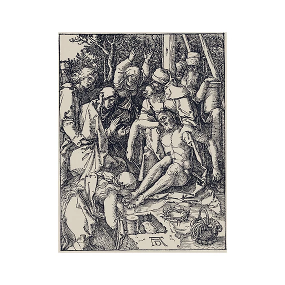 Albrecht Dürer, Krisztus siratása képeslap