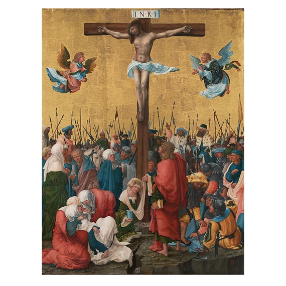 Albrecht Altdorfer, Keresztre feszítés képeslap