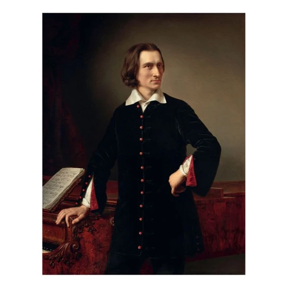 Barabás Miklós, Liszt Ferenc képeslap