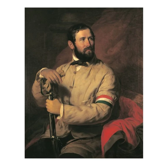 Borsos József, Nemzetőr képeslap