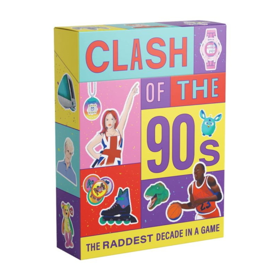 Clash of the 90s : The raddest decade in a game - card game