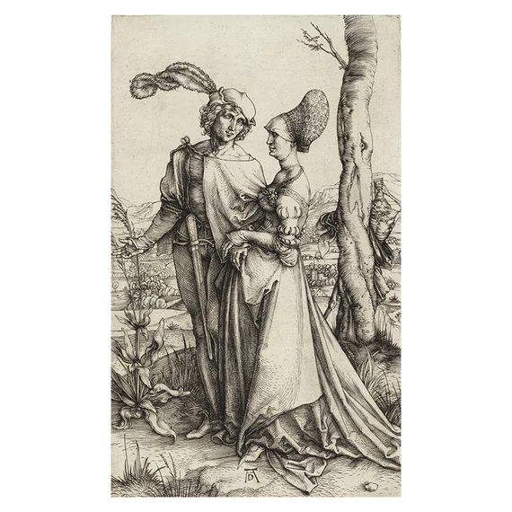 Albrecht Dürer, A séta képeslap