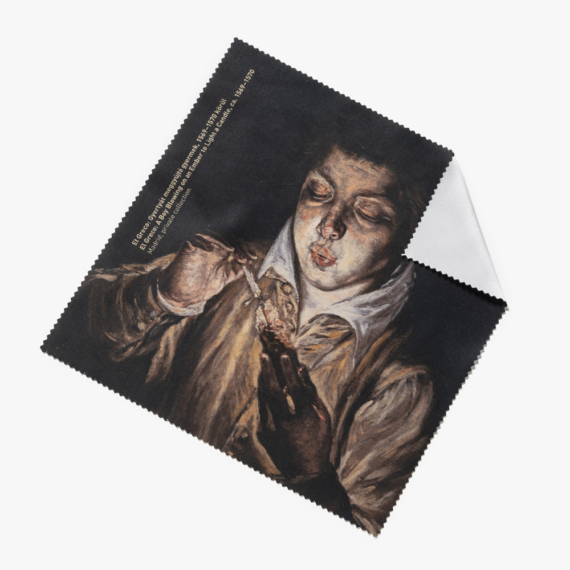 El Greco, Gyertyát gyújtó gyermek szemüvegtörlő kendő