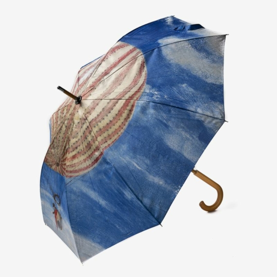 Esernyő fa nyéllel - Szinyei Merse Pál, Léghajó
