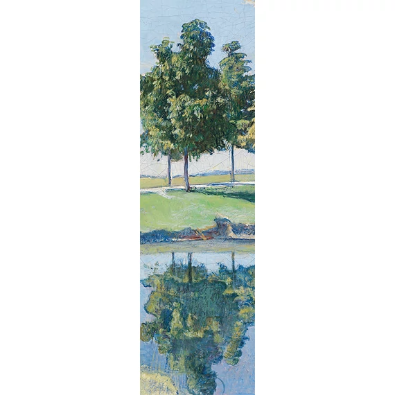 Ferdinand Hodler: Gesztenyefák könyvjelző eleje