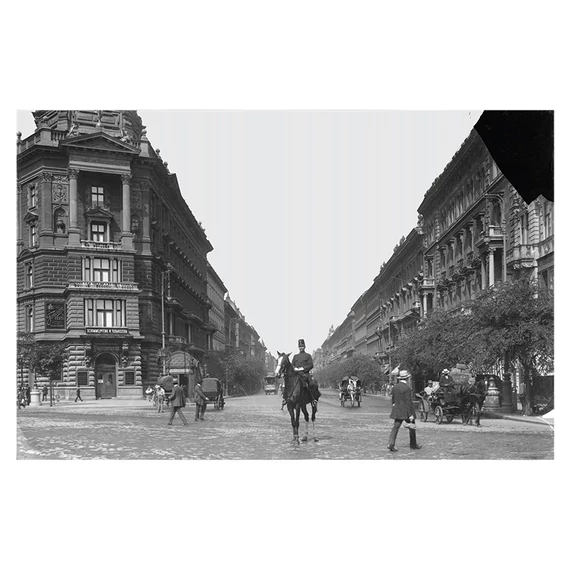 Andrássy út, 1912 képeslap