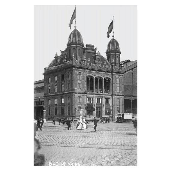 Nyugati pályaudvar, 1903 képeslap