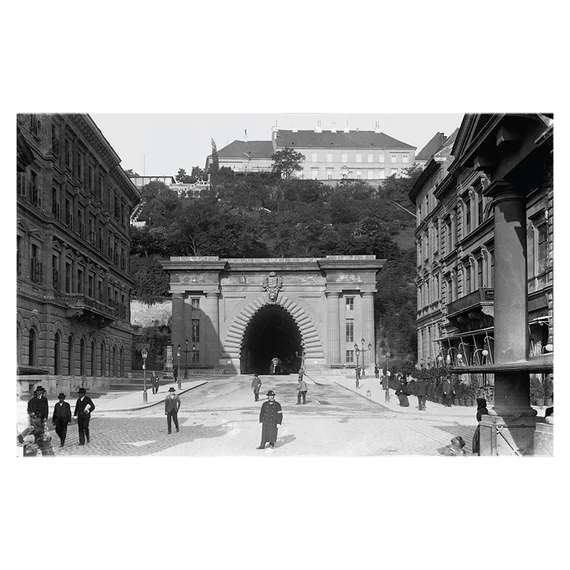 Budai Váralagút, 1903 képeslap