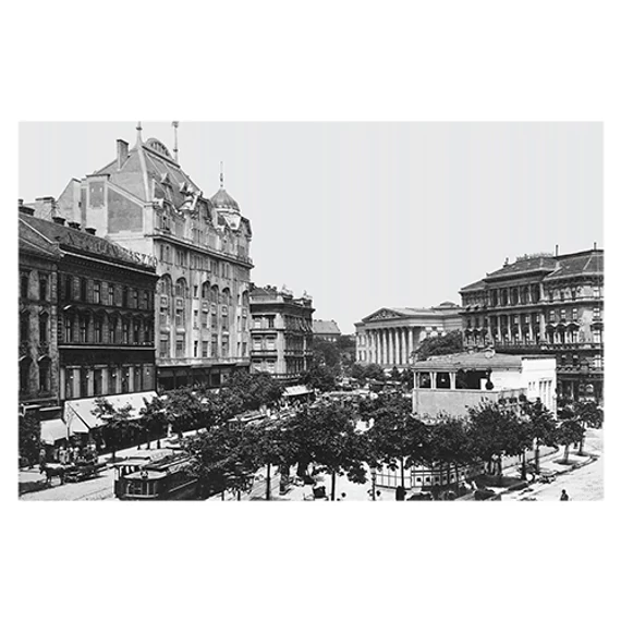 Calvin (Kálvin) tér, 1912 képeslap