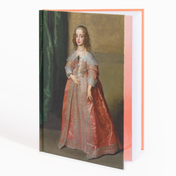 Mária Henrietta hercegnő portréja notesz