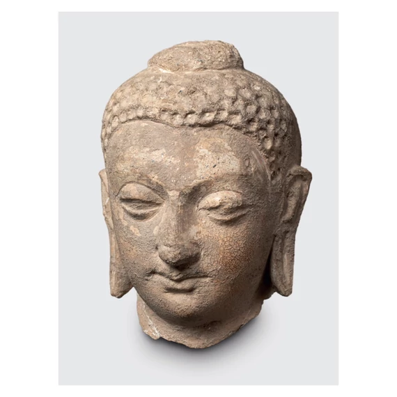 Buddha-fej képeslap