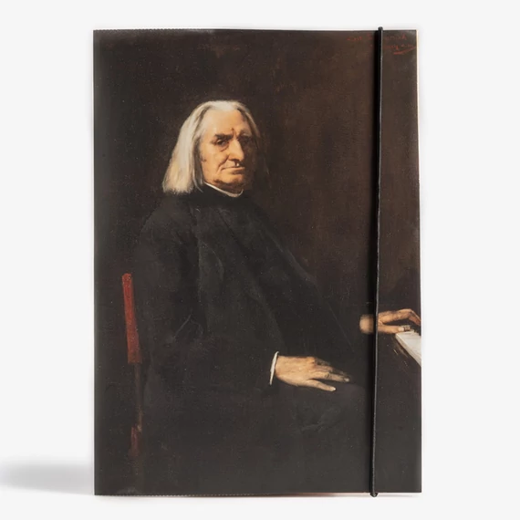 Munkácsy Mihály, Liszt Ferenc gumis mappa