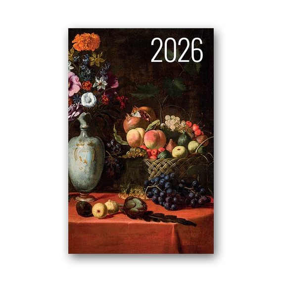 Határidőnapló 2026 - Virágcsendéletek