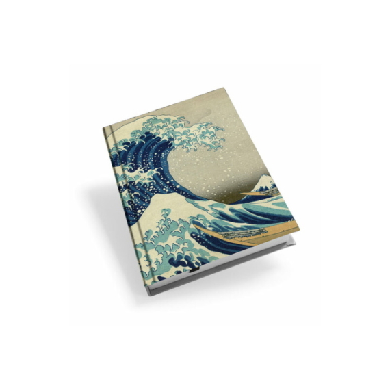 Hokusai, Nagy hullám A/5 notesz