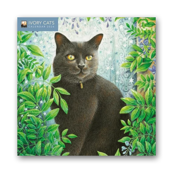Ivory Cats mini falinaptár 2026 borító