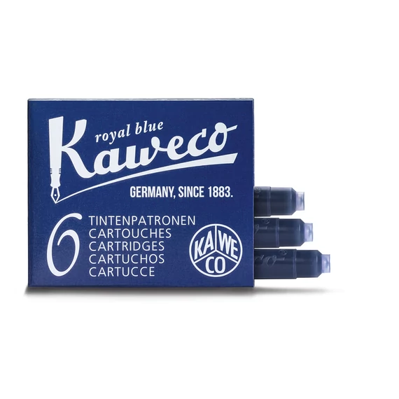 Kaweco tintapatron, royal blue