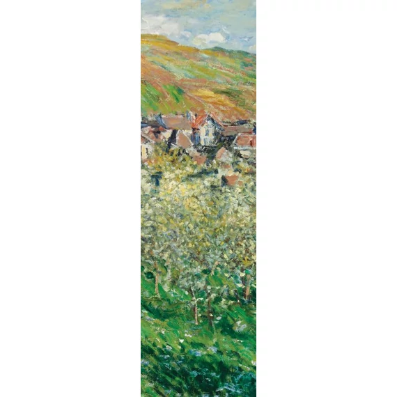 Claude Monet: Virágzó szilvafák könyvjelző