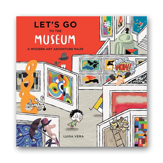 Let's Go to the Museum. A Modern Art Adventure Maze cover