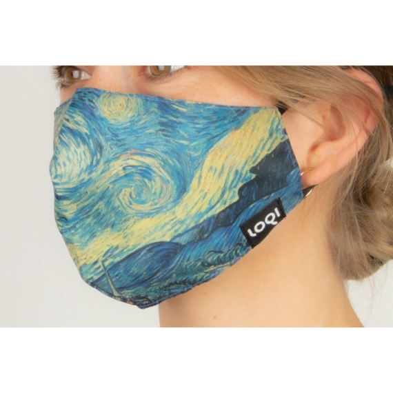 LOQI maszk - Van Gogh, The Starry Night