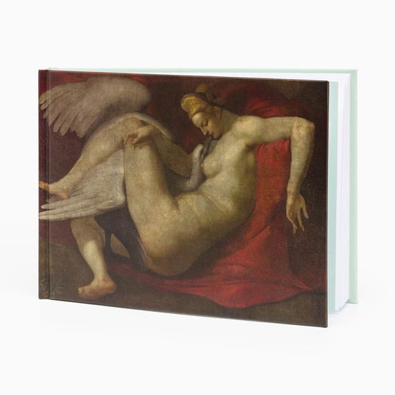 Léda és a hattyú notesz-Michelangelo után