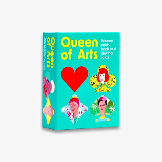 Queen of Arts playing cards