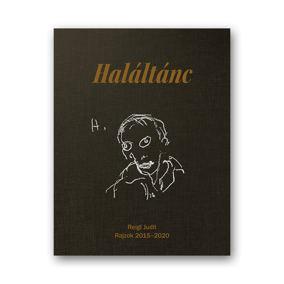Reigl Judit: Haláltánc kiállítási katalógus - borító
