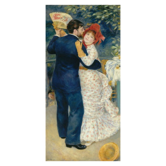 Renoir, Táncosok (Bougival) képeslap