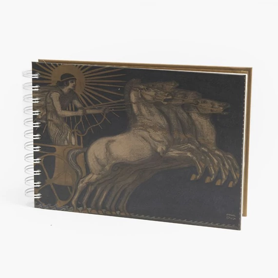Franz von Stuck, Muenchen '905 spirálfüzet eleje