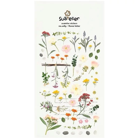 Suatelier matricacsomag - Flower Letter