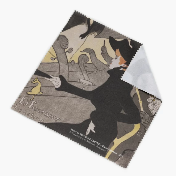 Henri de Toulouse-Lautrec, Divan Japonais szemüvegtörlő kendő
