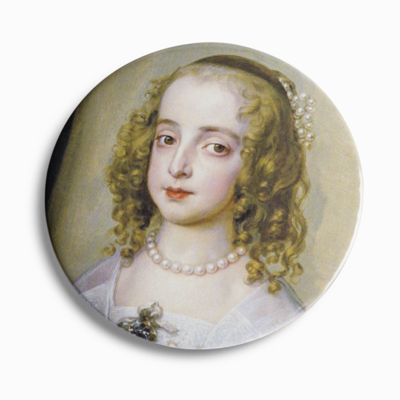 Mária Henrietta hercegnő portréja zsebtükör