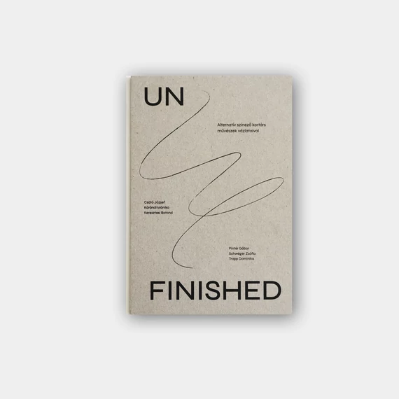 UNFINISHED - Alternatív színező kortárs művészek vázlataival borító