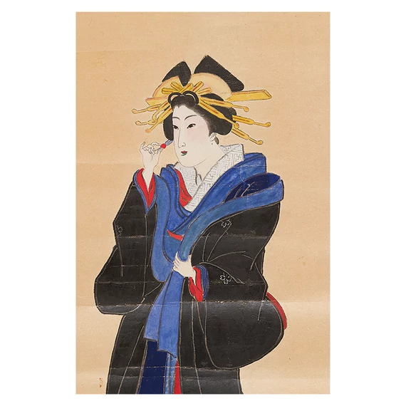 Ryūba, Oiran képeslap