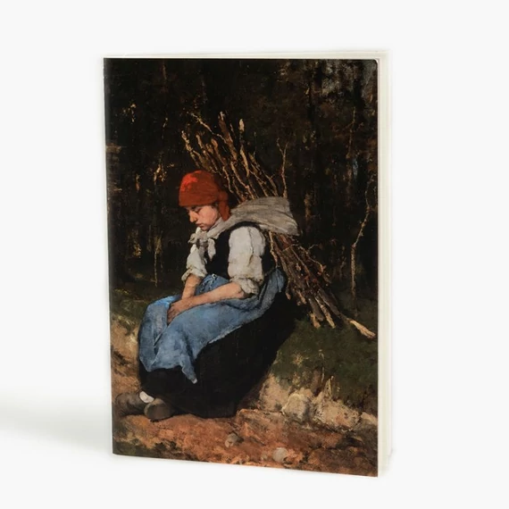 Munkácsy Mihály, Rőzsehordó nő varrott füzet