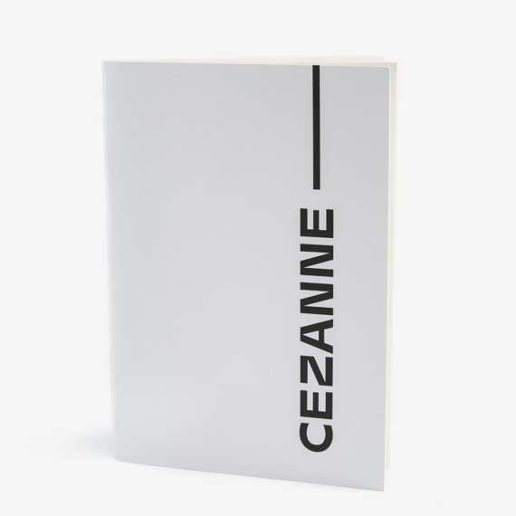Cezanne-Malevics varrott füzet - fehér