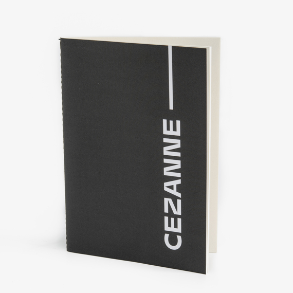Cezanne-Malevics varrott füzet - fekete